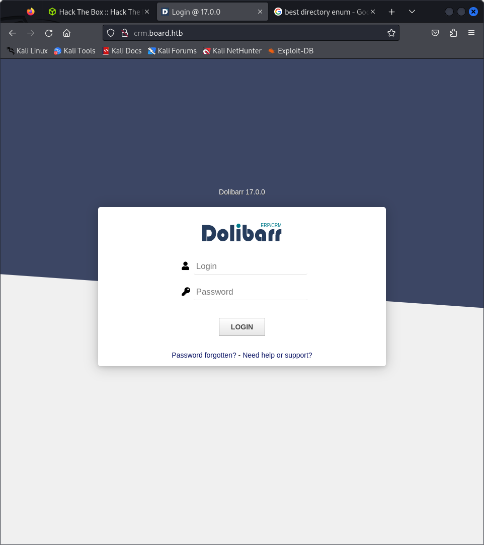 login