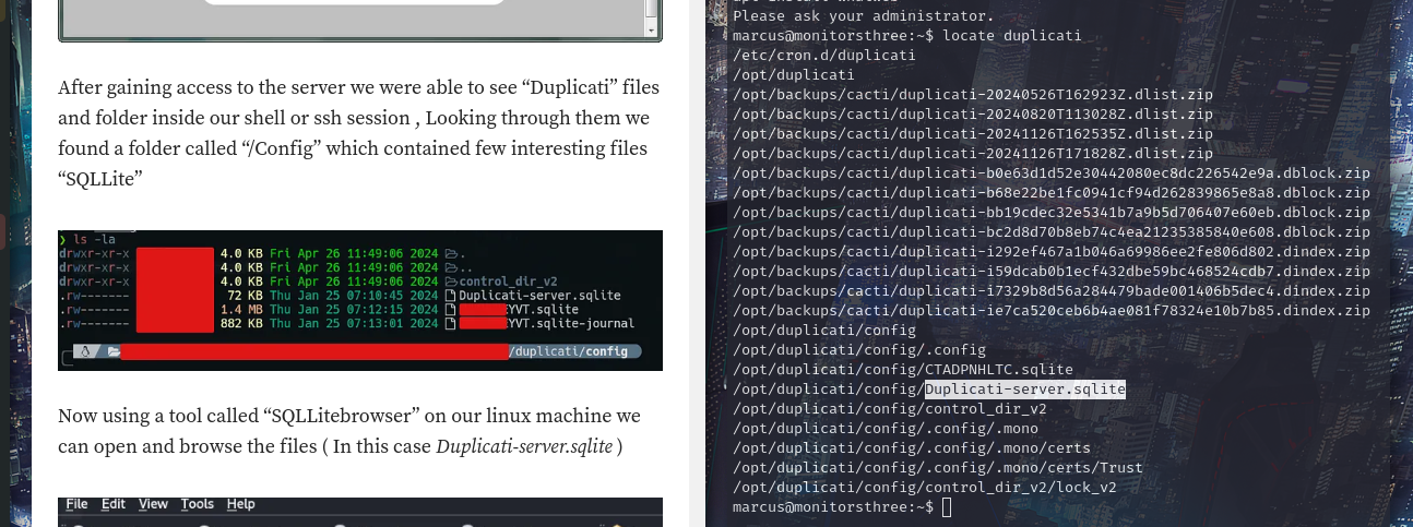 duplicati server